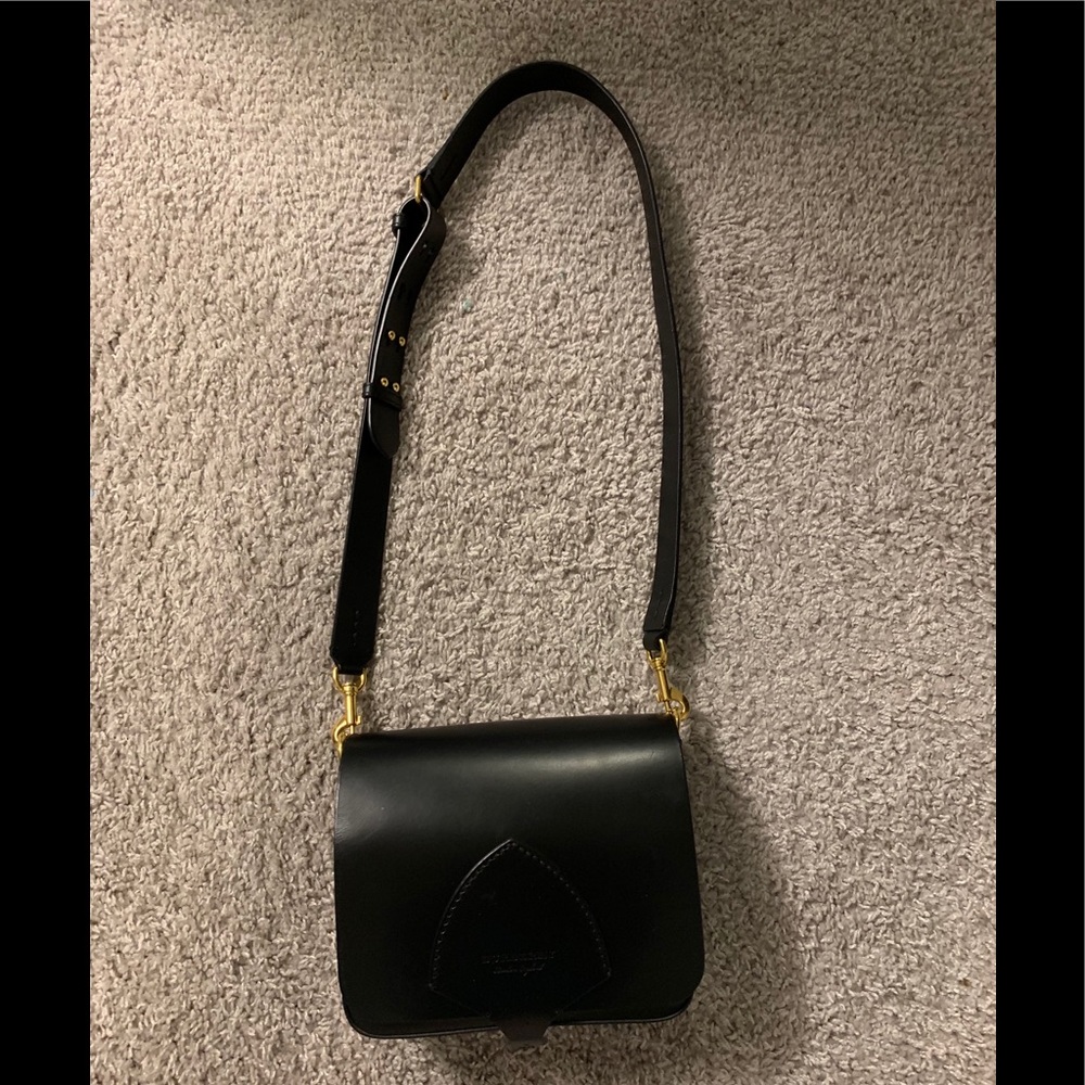Burberry square flip handbag